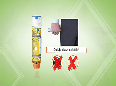 Način uporabe avtoinjektorja EpiPen®